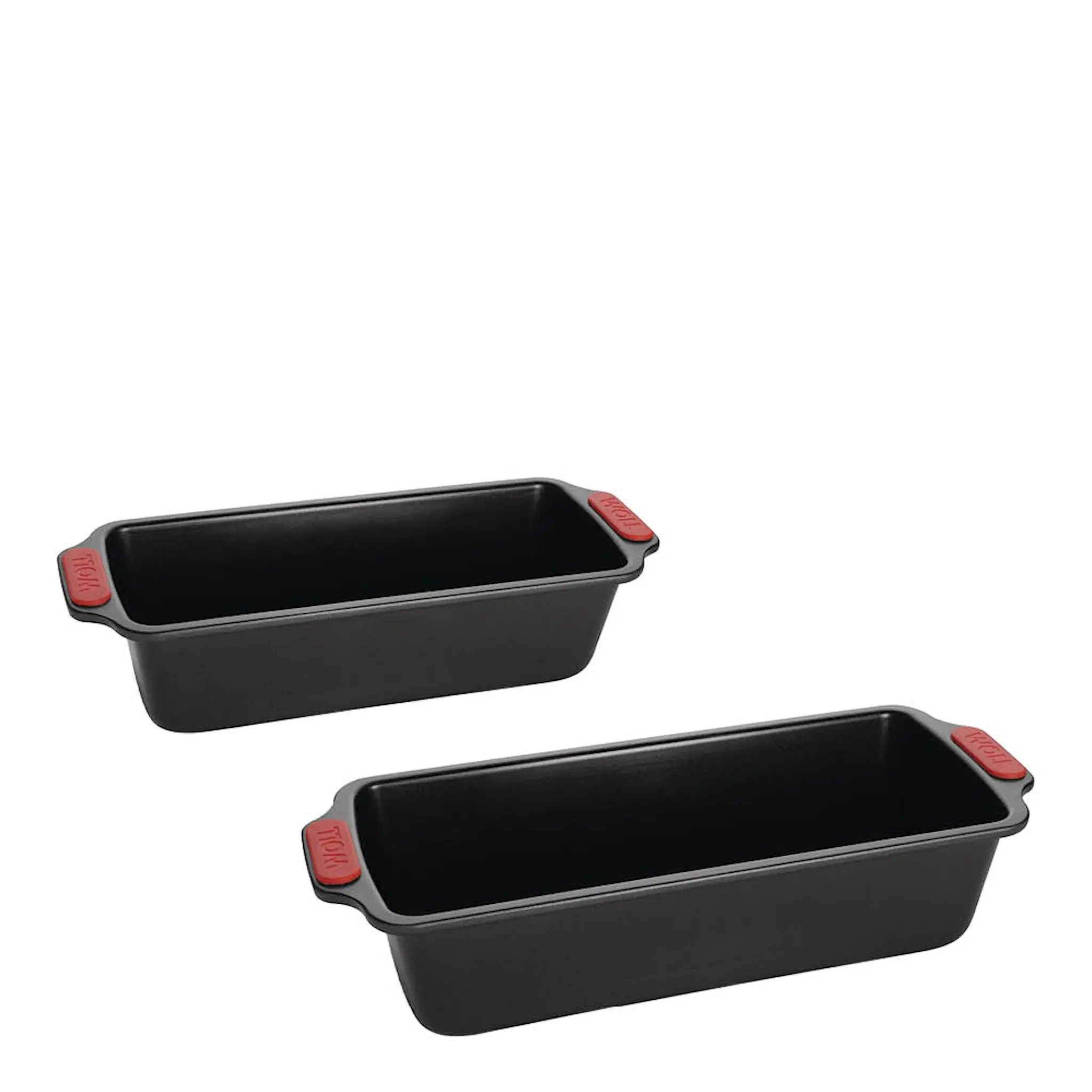 Woll Bake It brödform 2,7 L 2-pack svart/röd