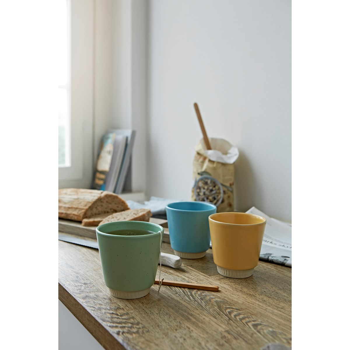 Knabstrup Keramik Colorit Kuppi 25 cl Minttu