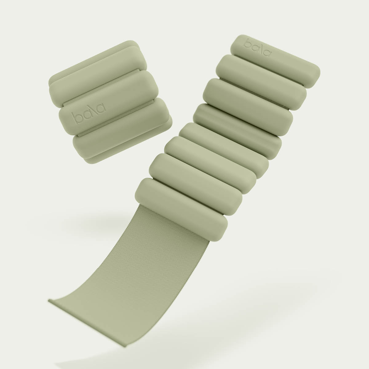 Bala Nilkkapaino 0,45 kg 2 kpl Vihreä