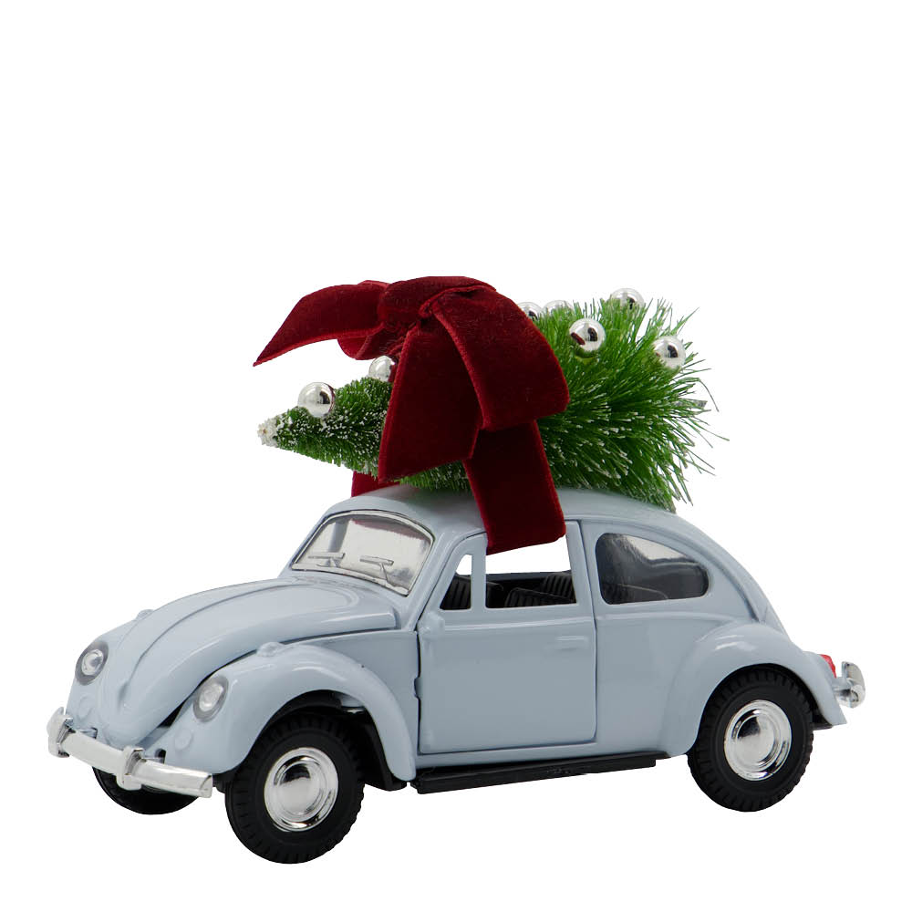 House Doctor Xmas bil dekoration 12,5 cm ljusblå
