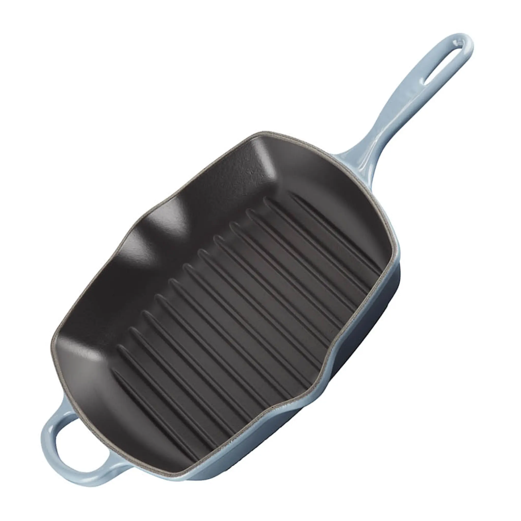 Le Creuset Signature Grillpanna kvadratisk 26 cm Chambray