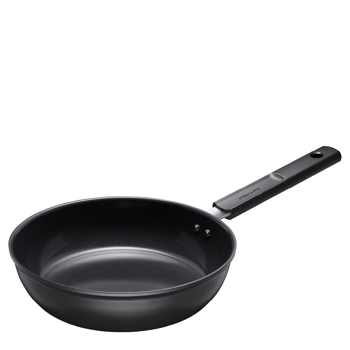 Fiskars Hard Face keramisk traktörpanna med lock 24 cm