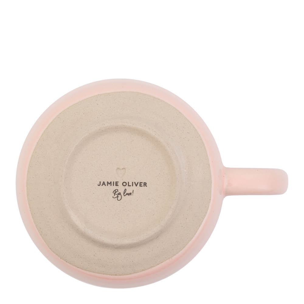 Jamie Oliver Big Love mugg 37 cl rosa