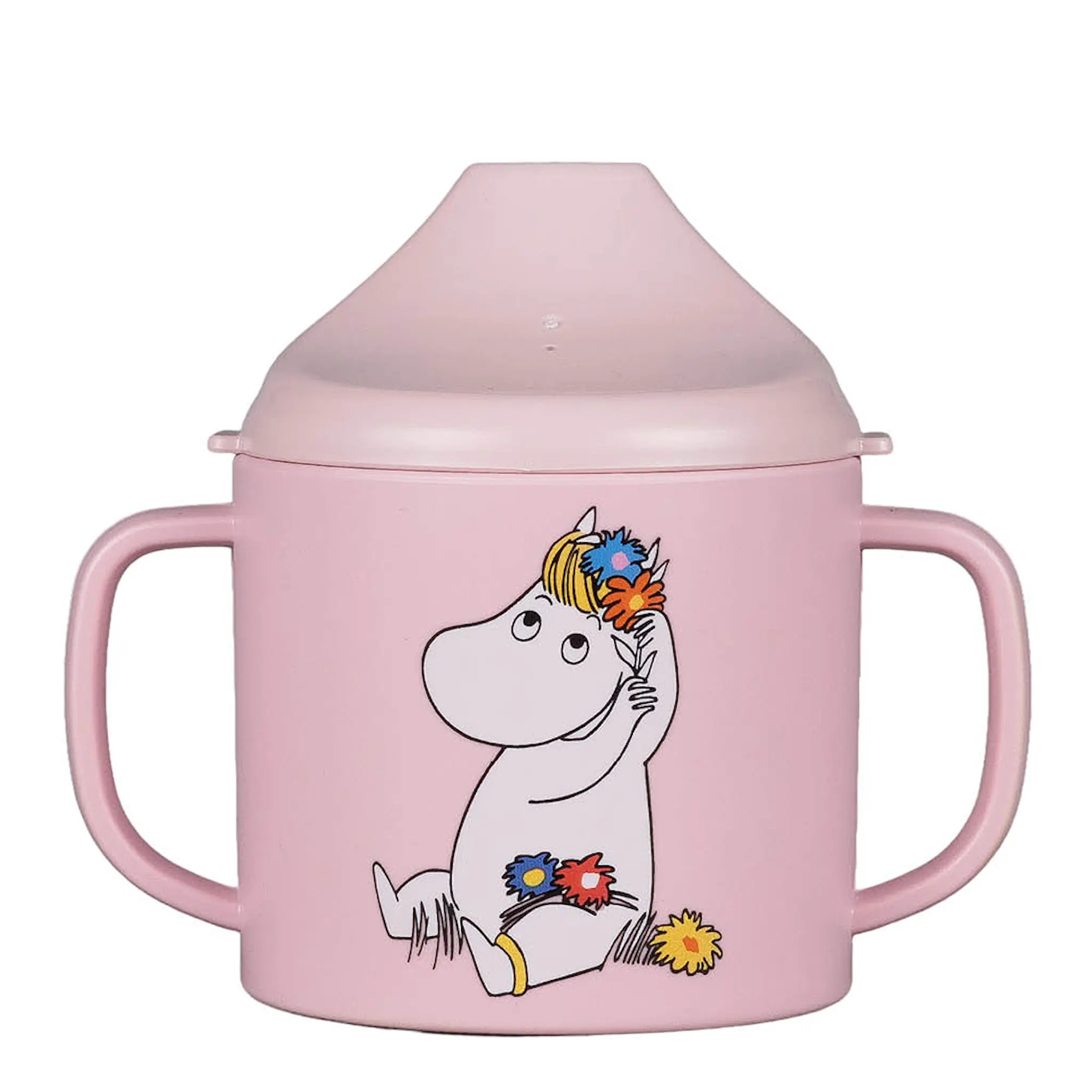 Rätt Start Muumi Nokkamuki 18 cl Niitty vaaleanpunainen