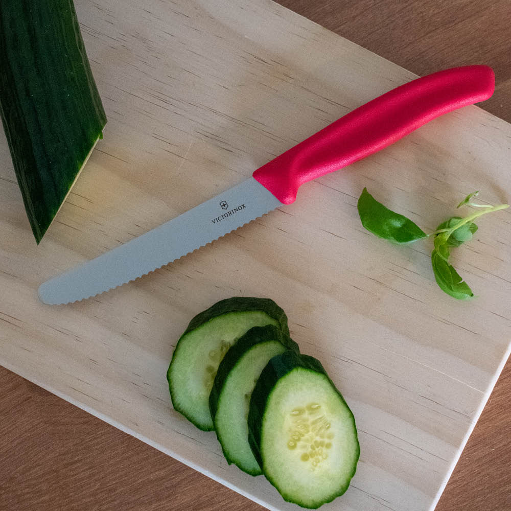 Victorinox Swiss Classic tomatkniv 11 cm rød