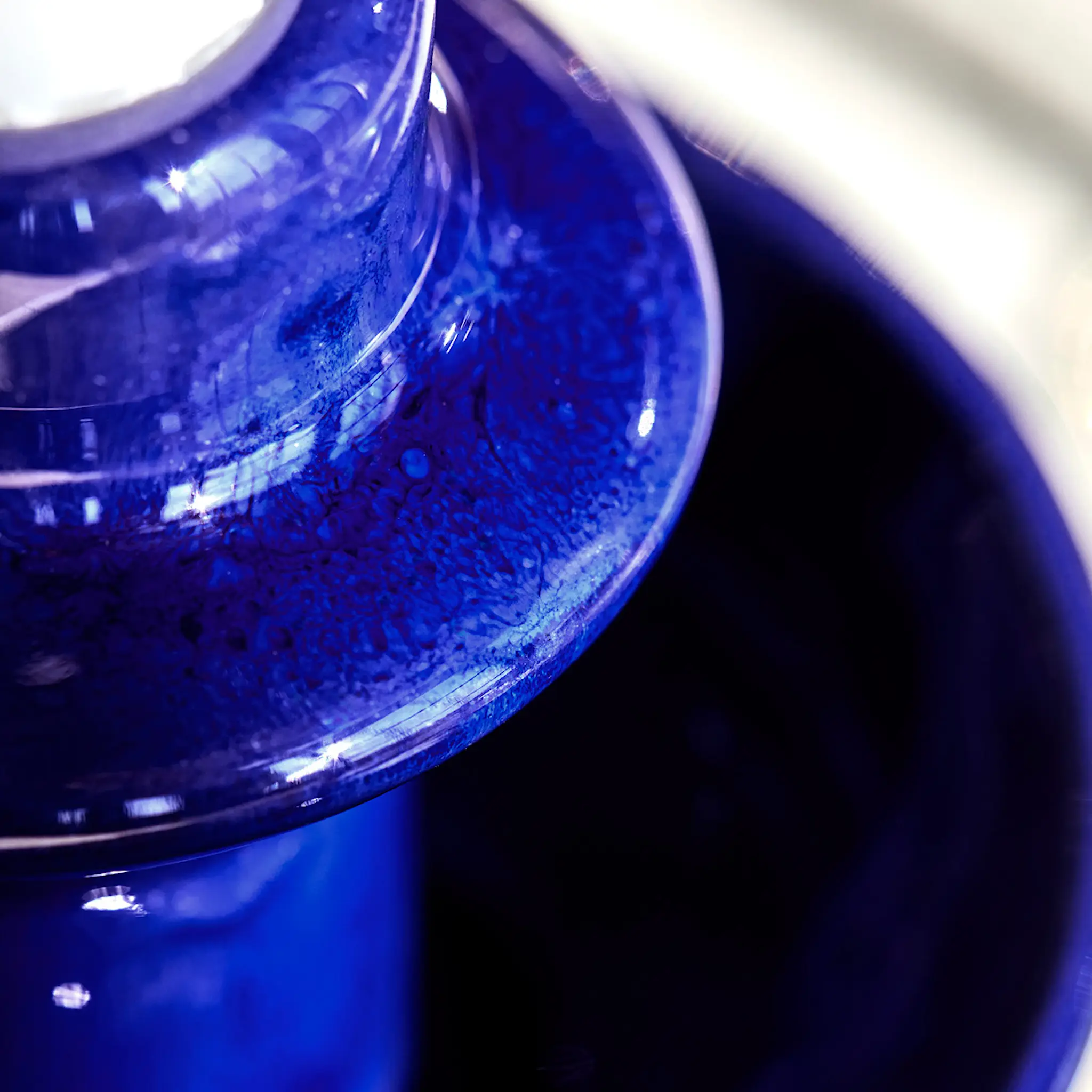 House Doctor Diva ljusstake 14 cm blå