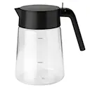 Nohr Glaskanna 1,2 L Klar/Black metallic