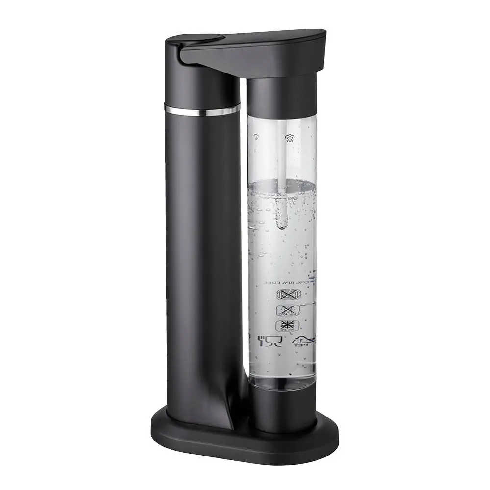 Nordic Sense Hiilihapotuslaite 0,8 L Musta