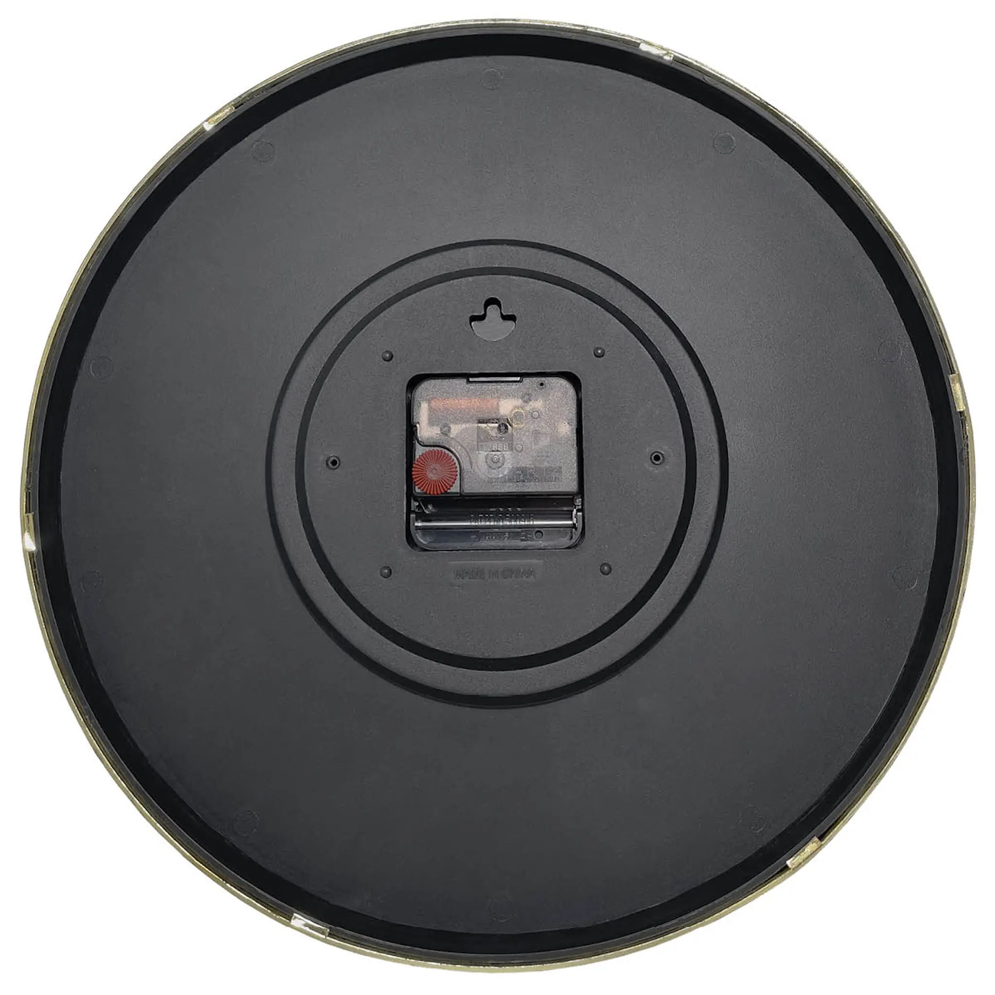 NeXtime Finesse nXt veggklokke 30,5 cm gull/grå