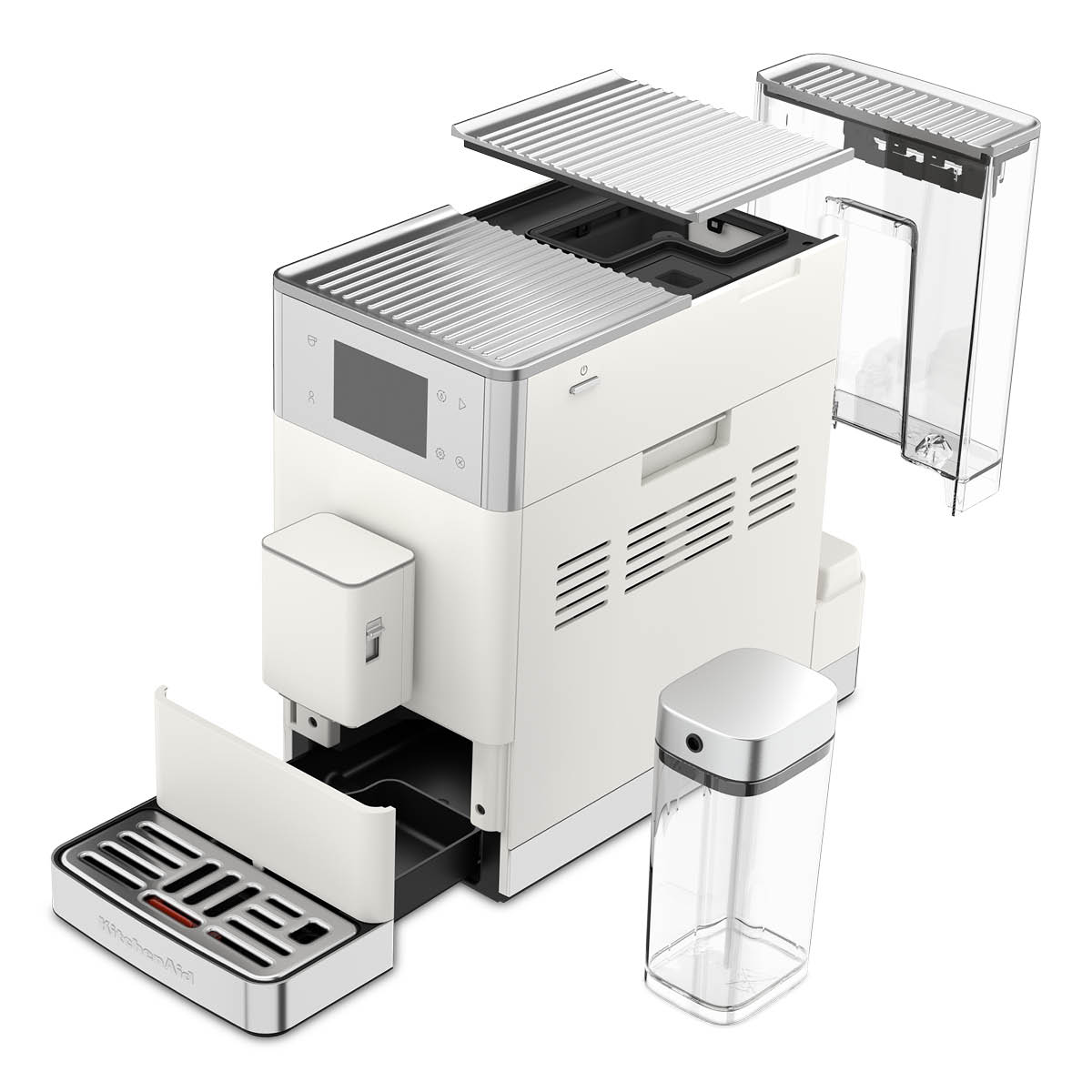 KitchenAid KitchenAid espressomaskin helautomatisk KF4 med iskaffe-funktion 5KES8454 porcelain