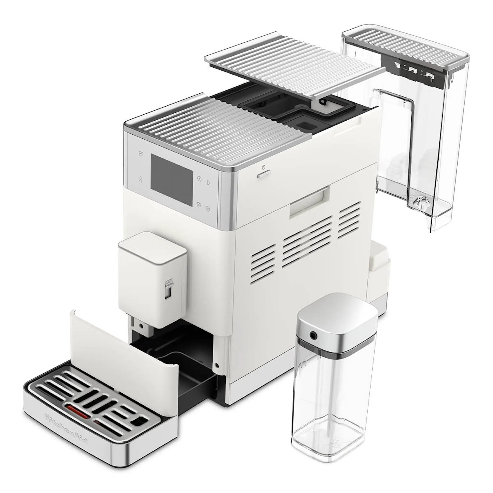 KitchenAid KitchenAid espressomaskin helautomatisk KF4 med iskaffe-funktion 5KES8454 porcelain