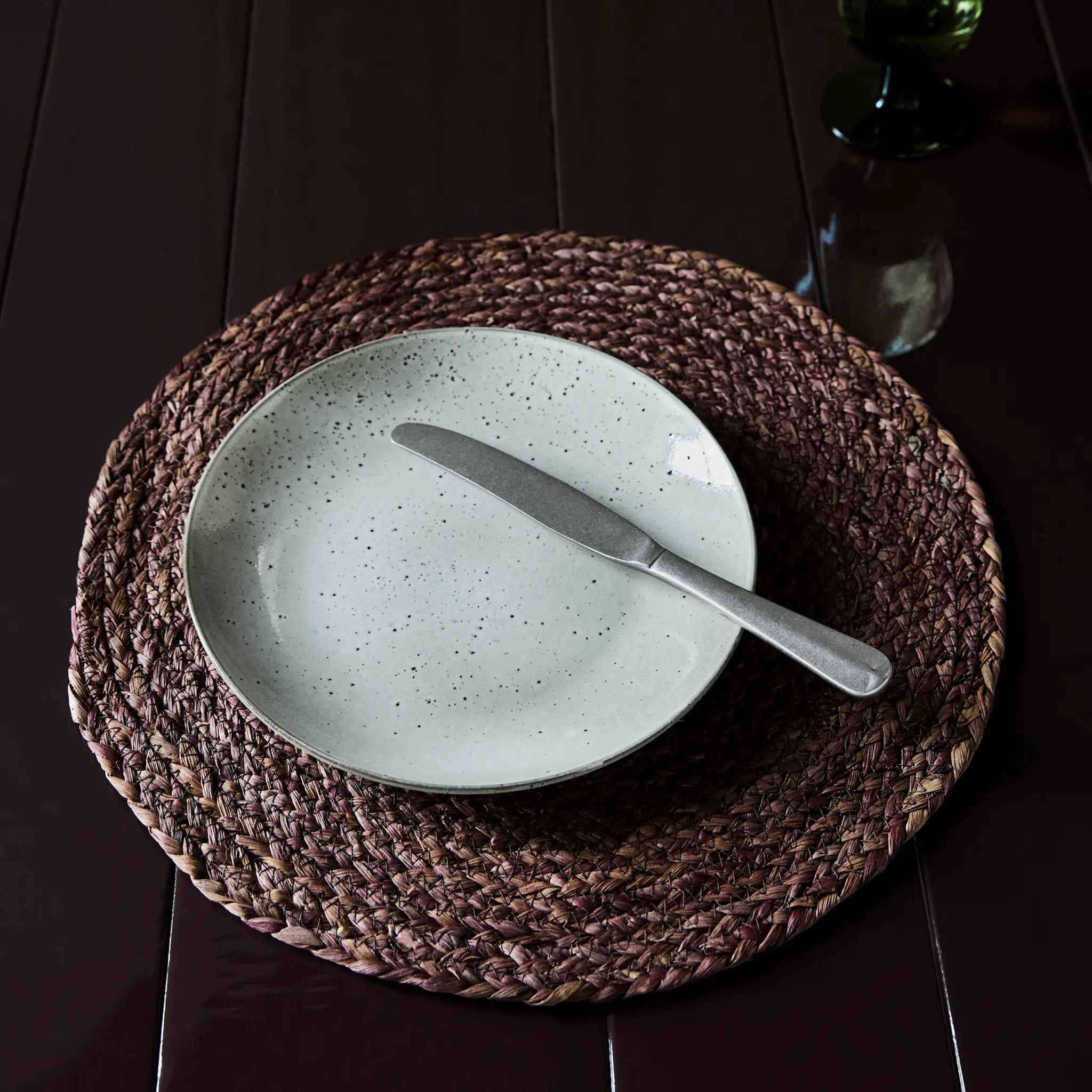 House Doctor Circle pöytätabletti 38 cm 4 kpl roosa taupe