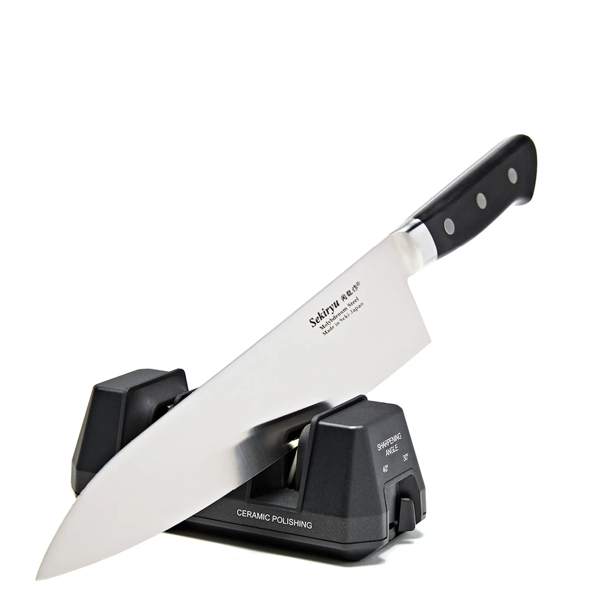 Modern House Sharpfix knivslipare 16,5 cm svart