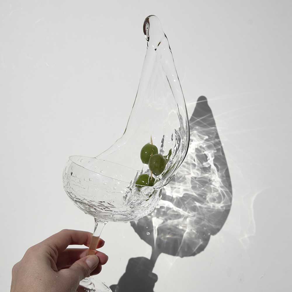 Frederik Bagger Crispy Gatsby champagneskål 30 cl 2 stk