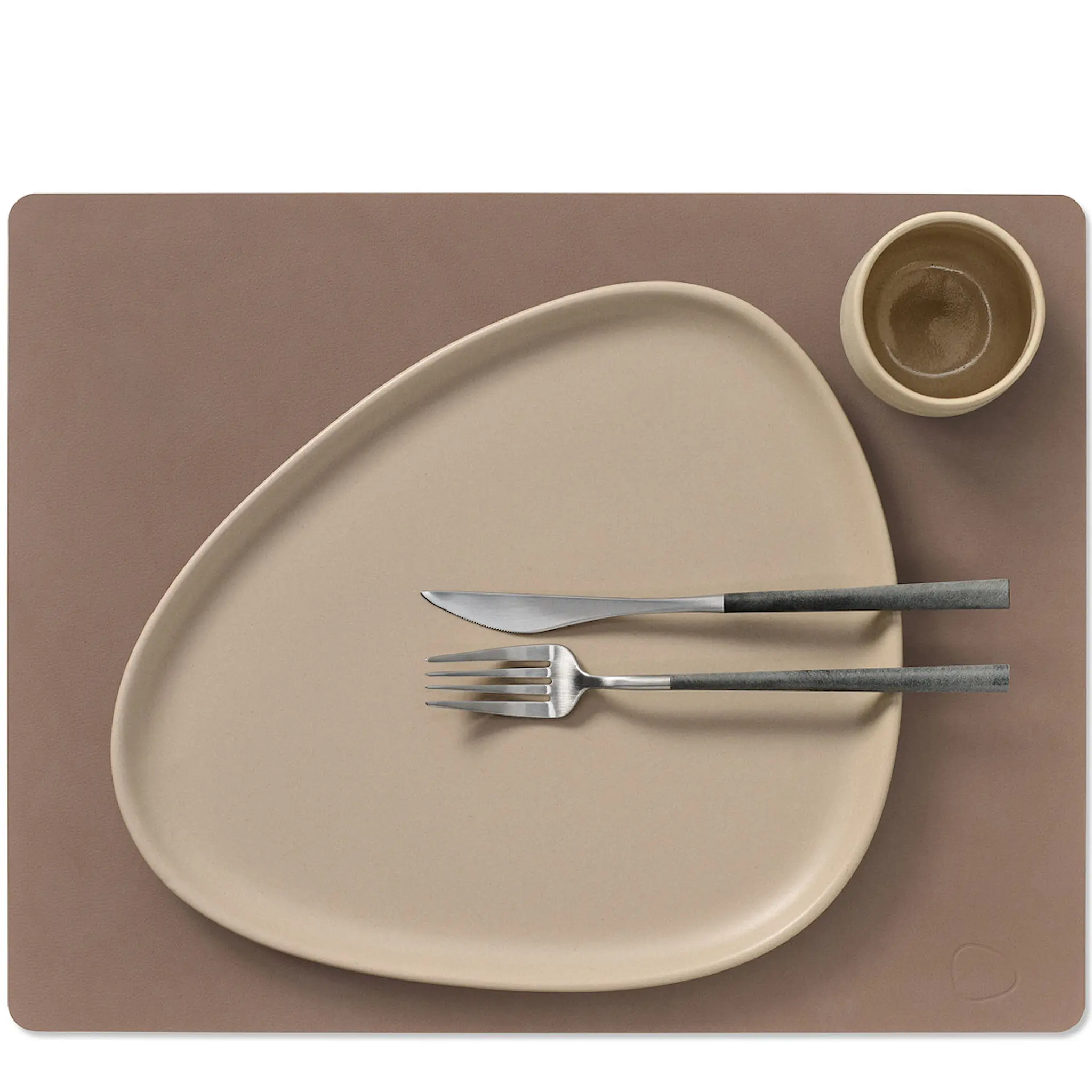 LIND DNA Nupo Square Bordstablett 35x45 cm Truffle