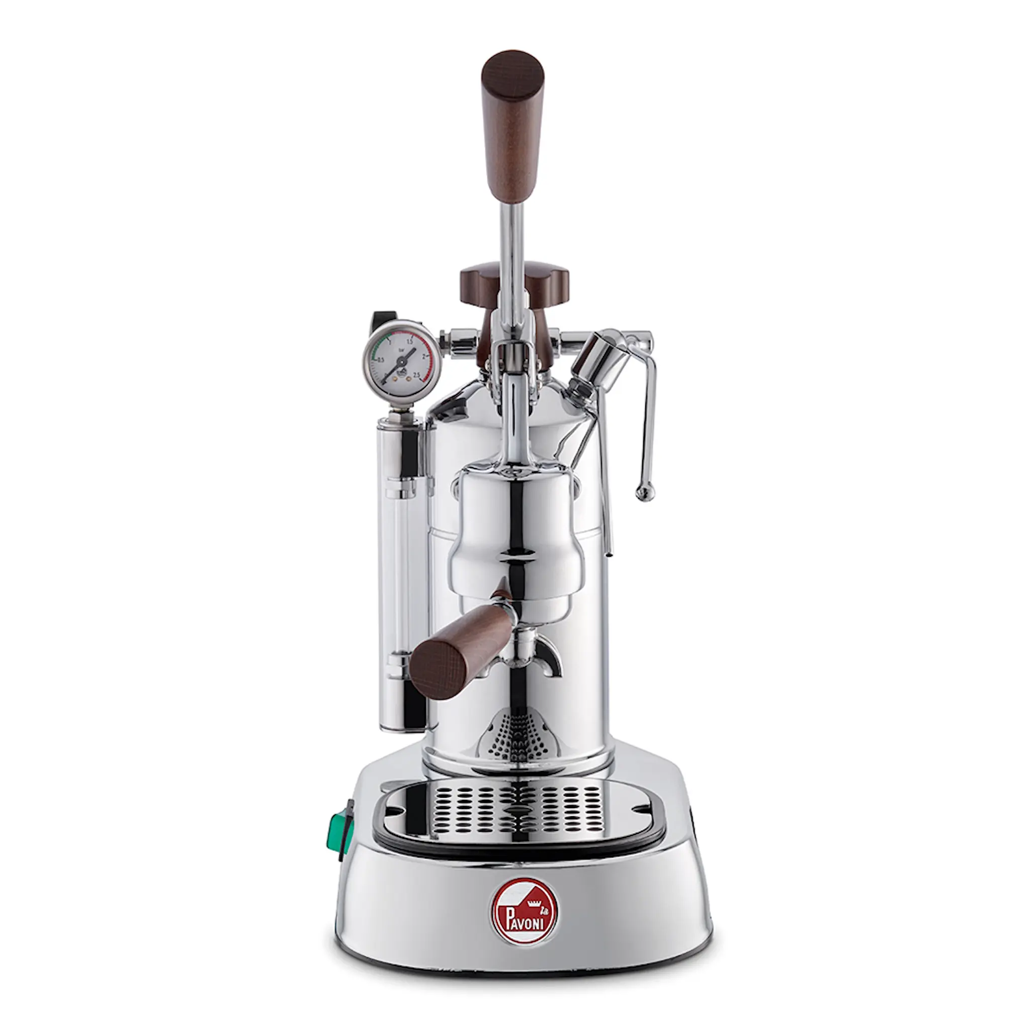 La Pavoni Professional Manuell Kaffemaskin med Hävarm Mässing/Brun