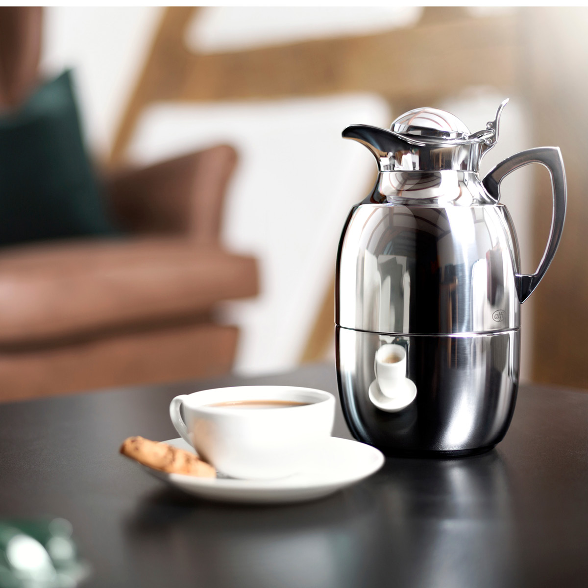 Alfi Juwel Termoskanna 1 L Rostfri