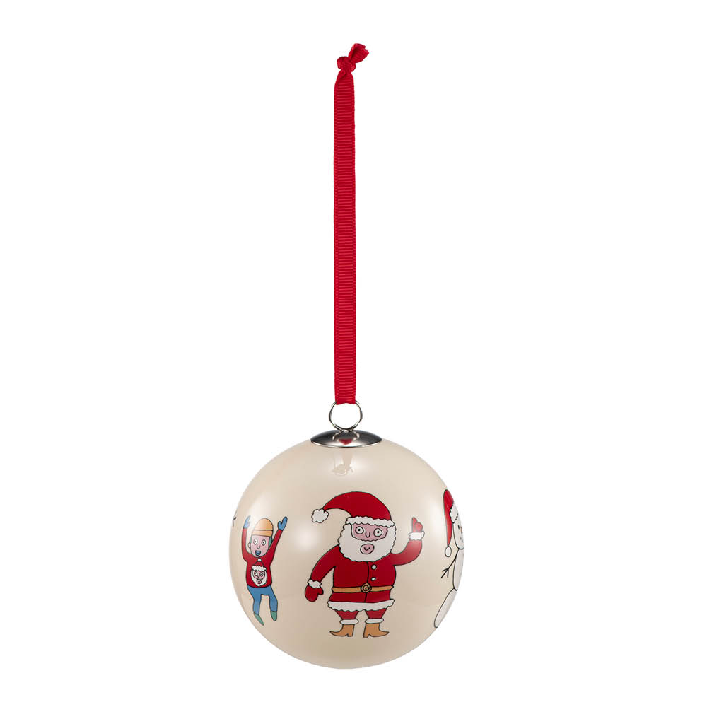 Modern House Anette Moi julekule 8 cm julenisse