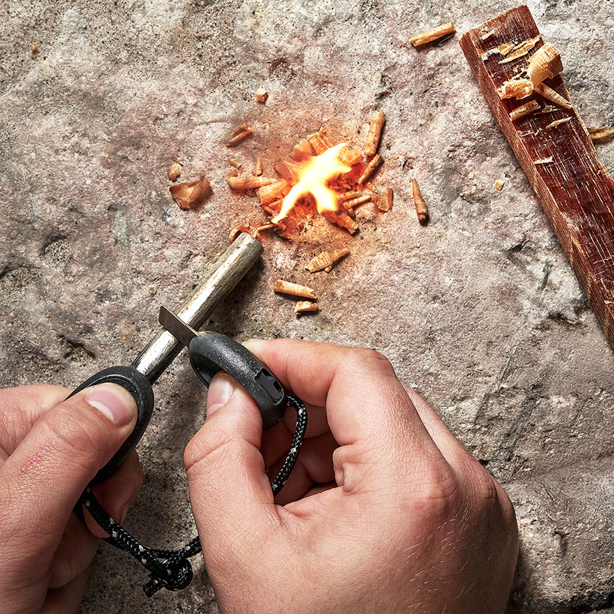 Light My Fire Swedish FireSteel Army 2in1 tennstål 9,4 cm cocoshell