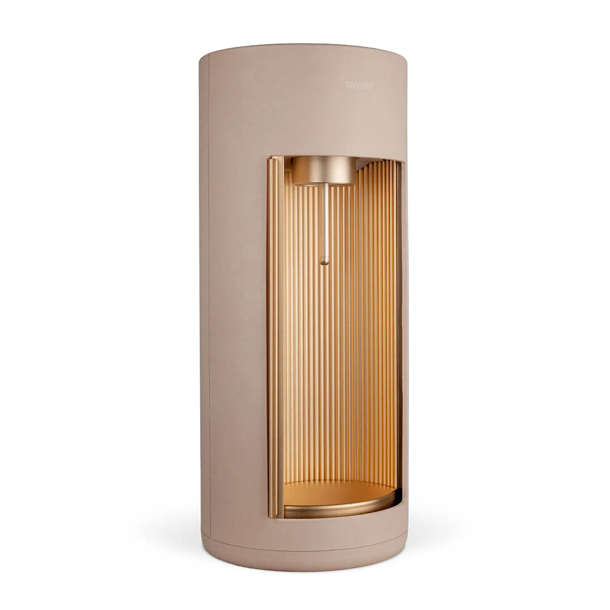 Mysoda Glassy hiilihappolaite 1 L lasipullolla Latte