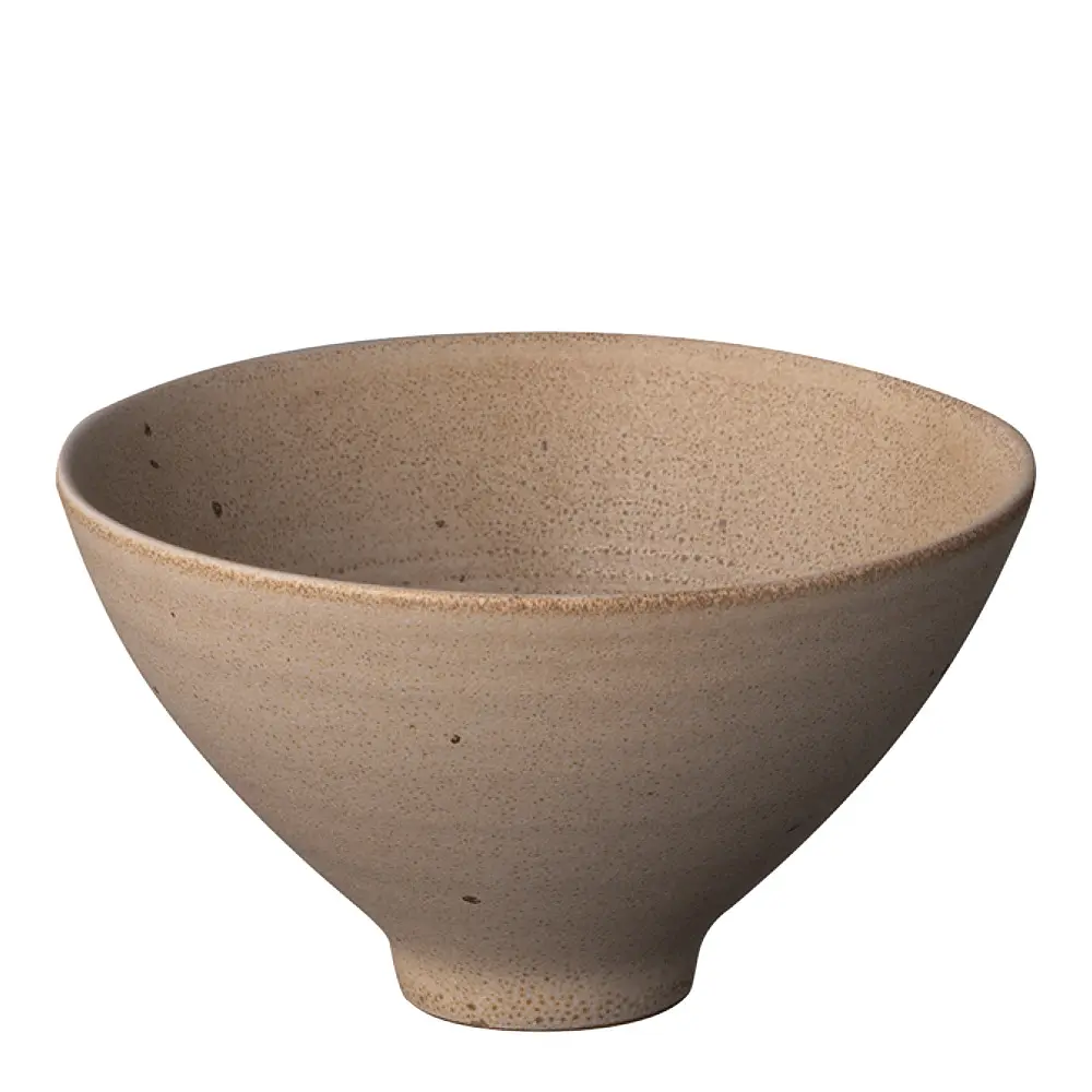 Kumi skål S 7x12 cm lys brun