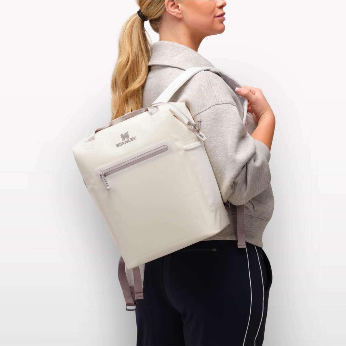 Stanley All Day kylryggsäck Madeleine midi 14 L cream
