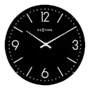 Basic Dome väggklocka 35 cm svart