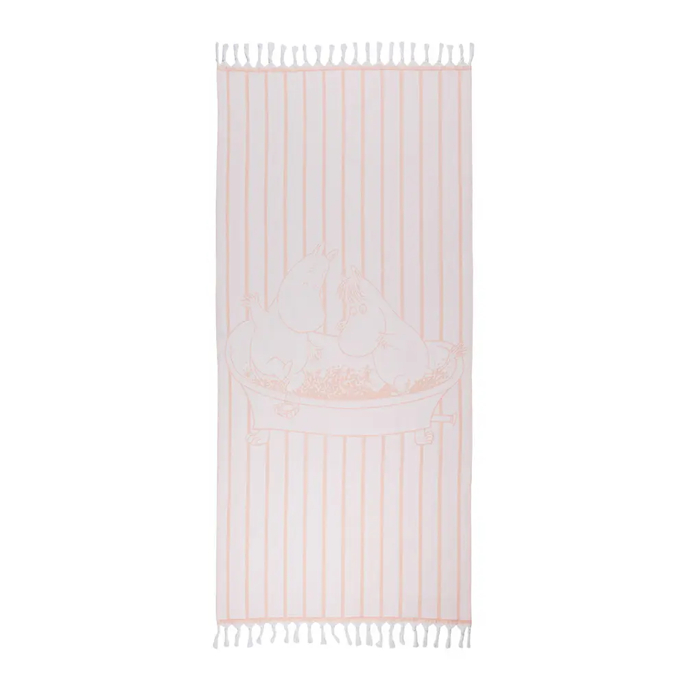 Muumi Pyyhe 80x150 cm Hamam Vaaleanpunainen