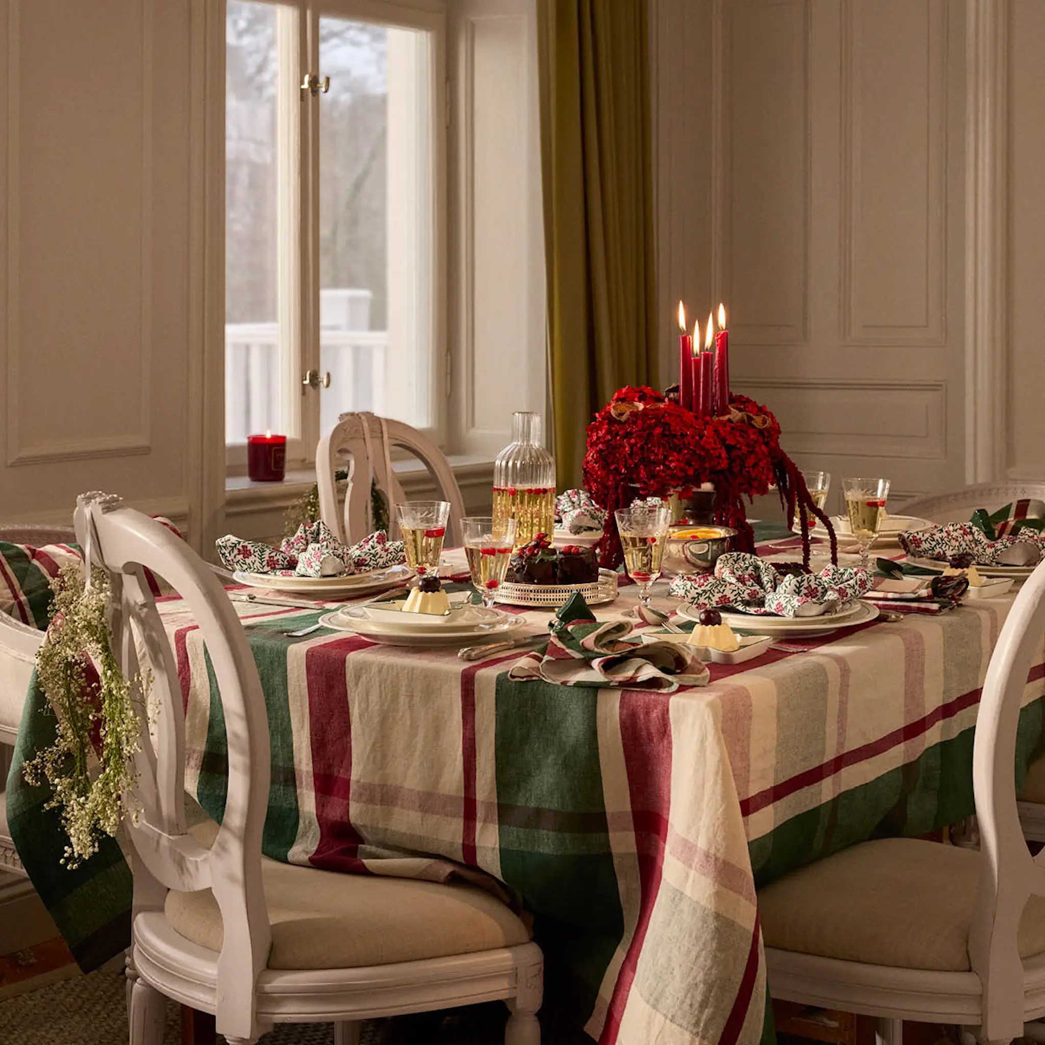 Lexington Tree Tarjoiluastia 13x16 cm Vihreä/Valkoinen