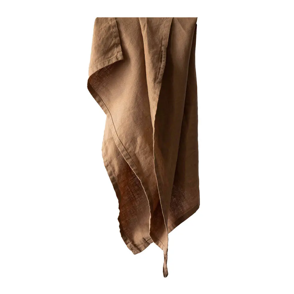 Keittiöpyyhe pellava 50x70 cm Hazelnut