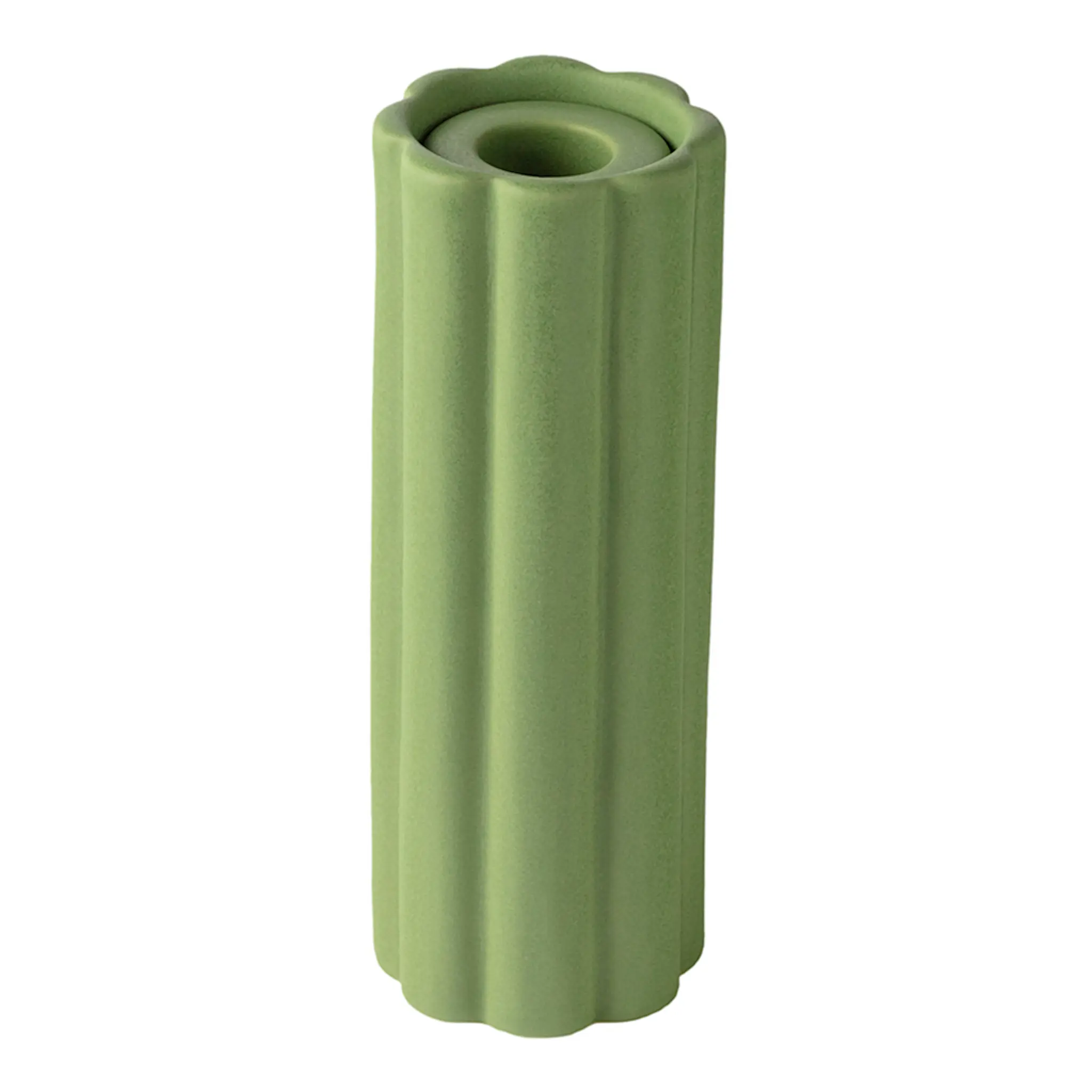 PotteryJo Birgit Vas/Ljusstake 17 cm Olive