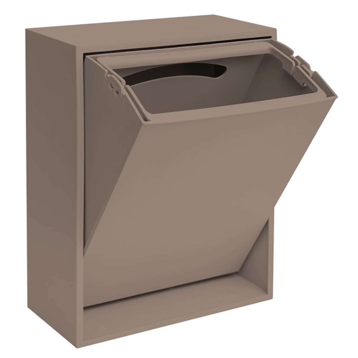 ReCollector Recycling Lajittelulaatikko 30x15x40 cm Fungi Brown