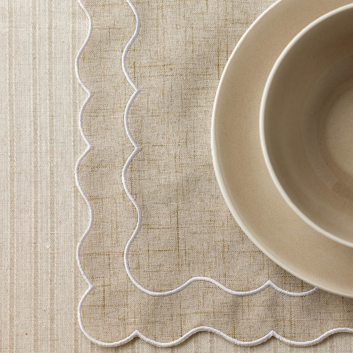 Holmen Linni bordstablett 43x30 cm beige