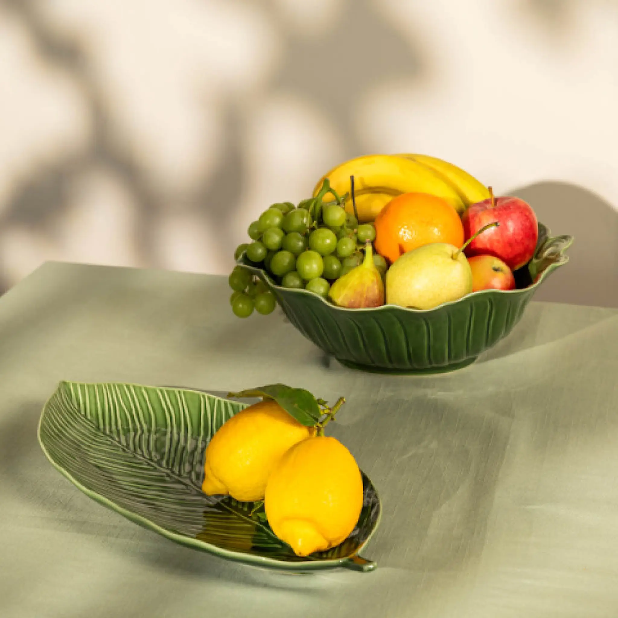 Stiernholm Botanica Tarjoilulautanen 42,8x20 cm Vihreä