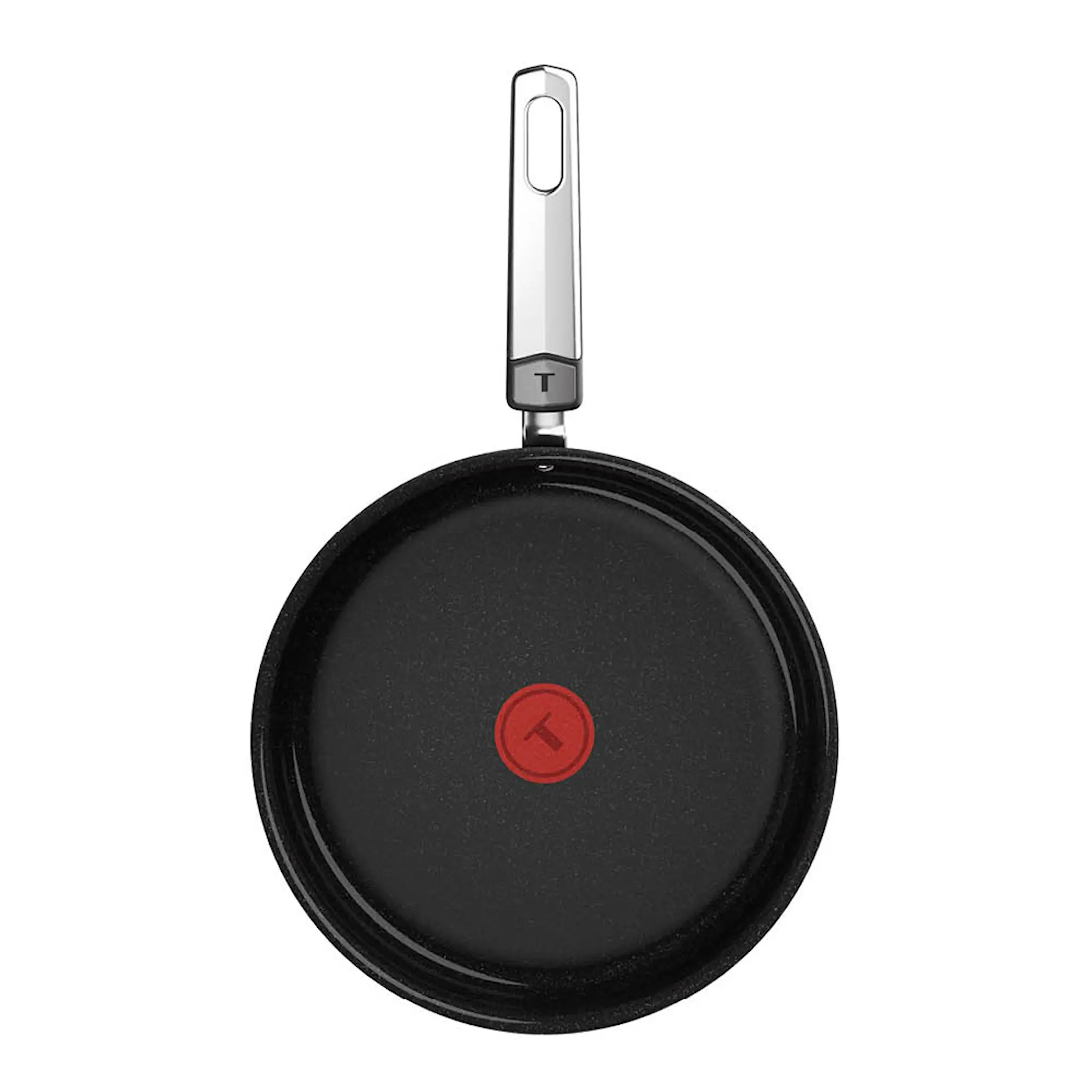 Tefal Exceptional Ceramic traktörpanna med lock 24 cm svart