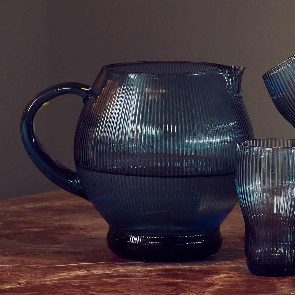 Pols Potten Pum Karaff 2 L Blå