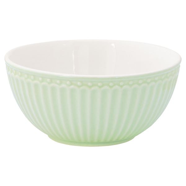 Everyday Alice frukostskål 45 cl pale green