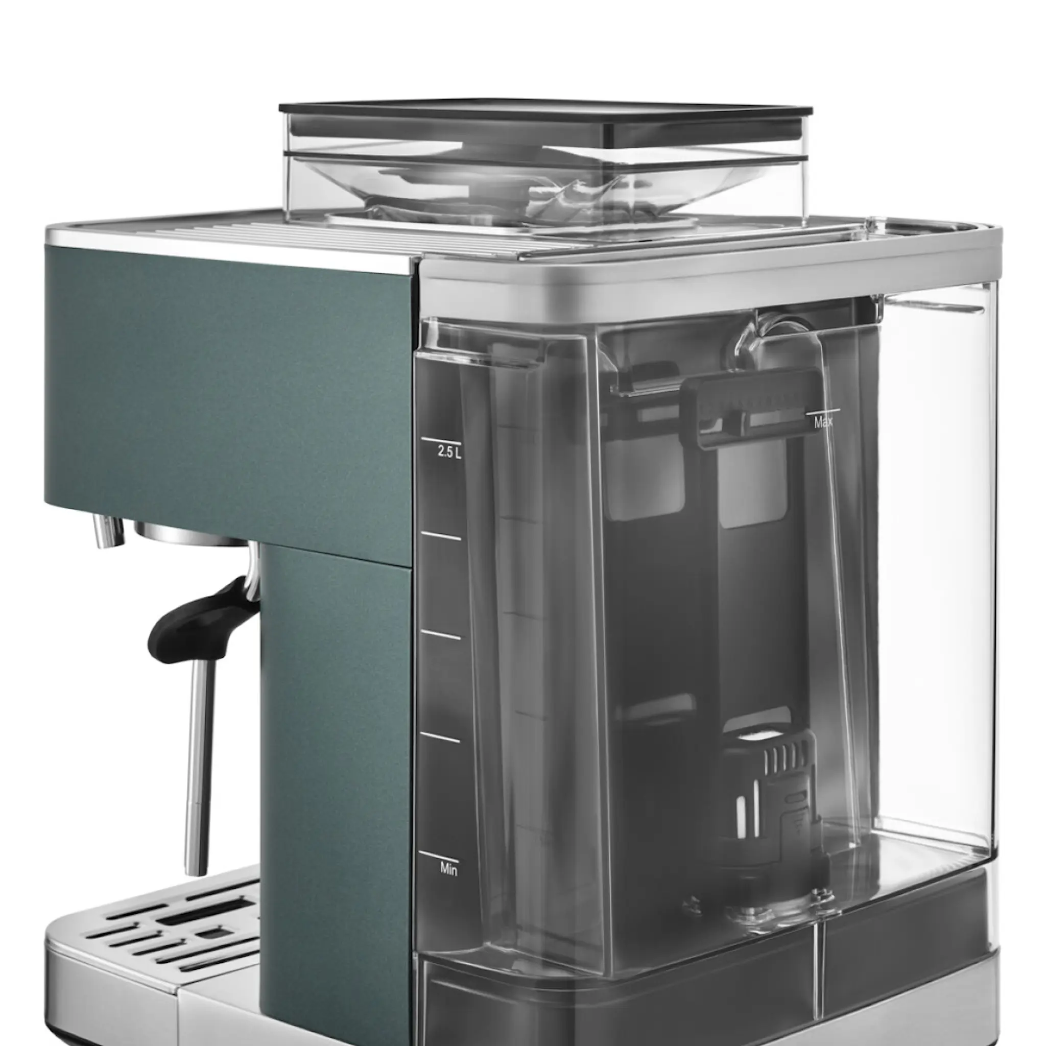 KitchenAid Espressomaskin med kvarn halvautomatisk 5KES6551 juniper