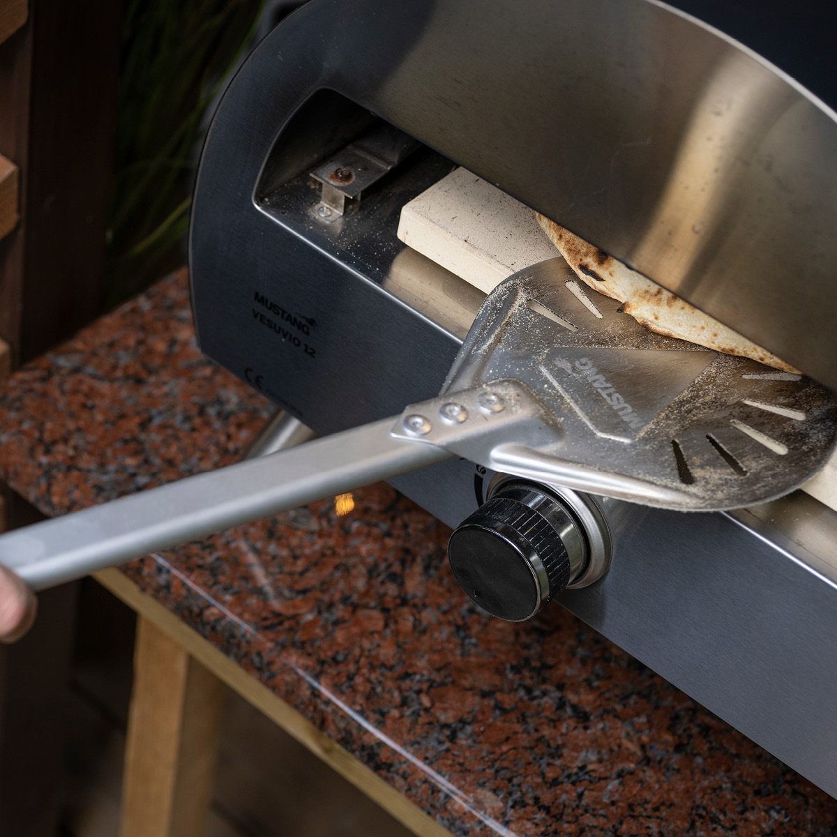 Mustang Pizzaspade / vändbar spade B18 cm L56 cm