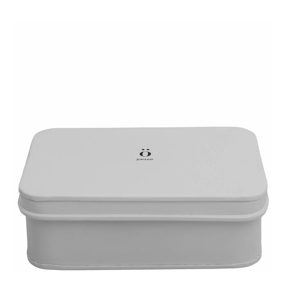 Sögne Home Emalj matlåda 20x14x11 cm vit