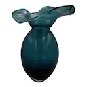 Iris vas 30 cm teal