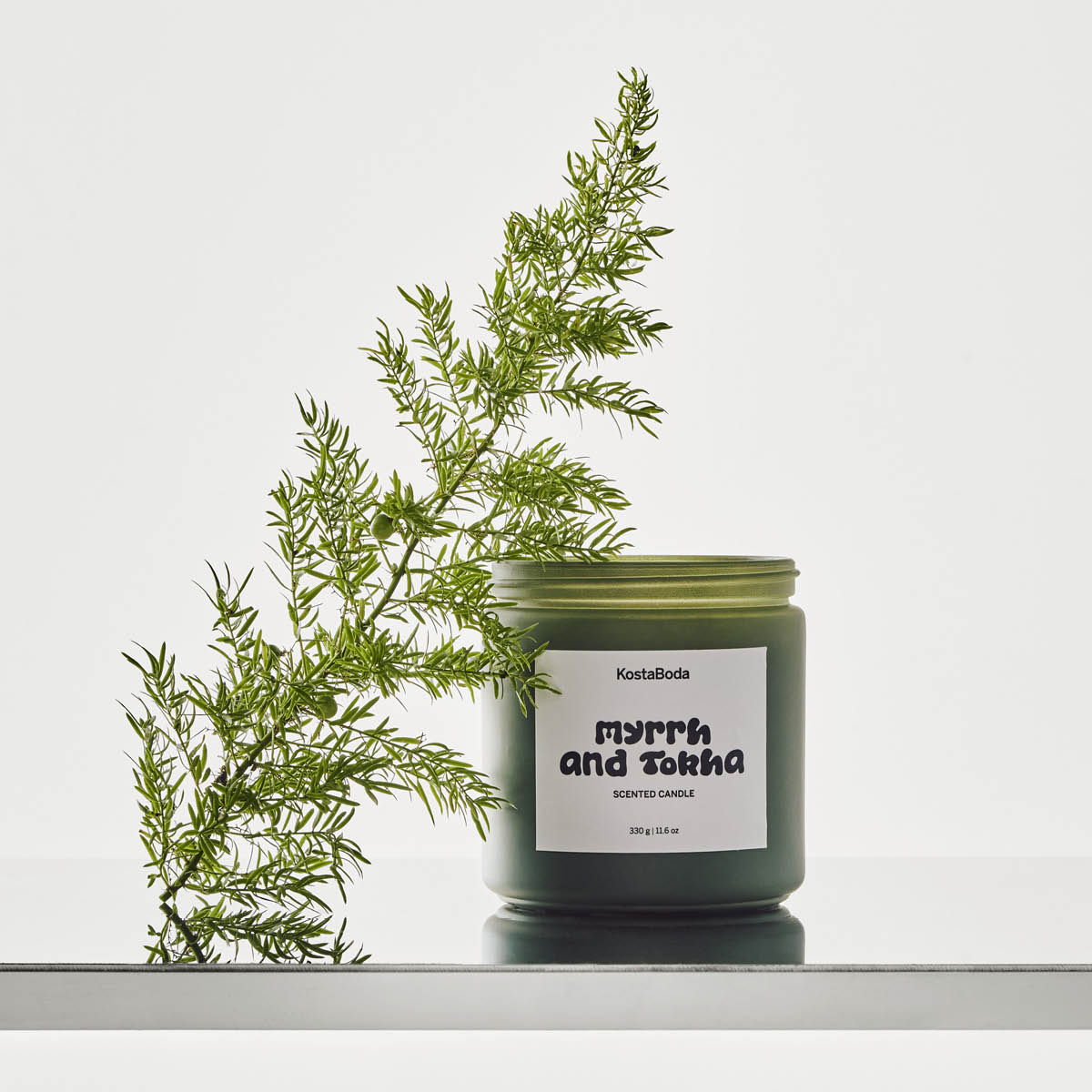 Kosta Boda Mind Tuoksukynttilä 10 cm Myrrh & Tohka