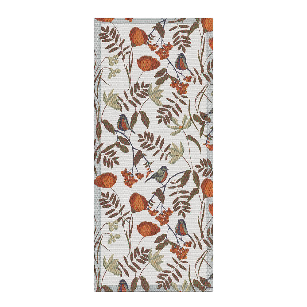 Ekelund Fåglabäck löpare 35x80 cm brun