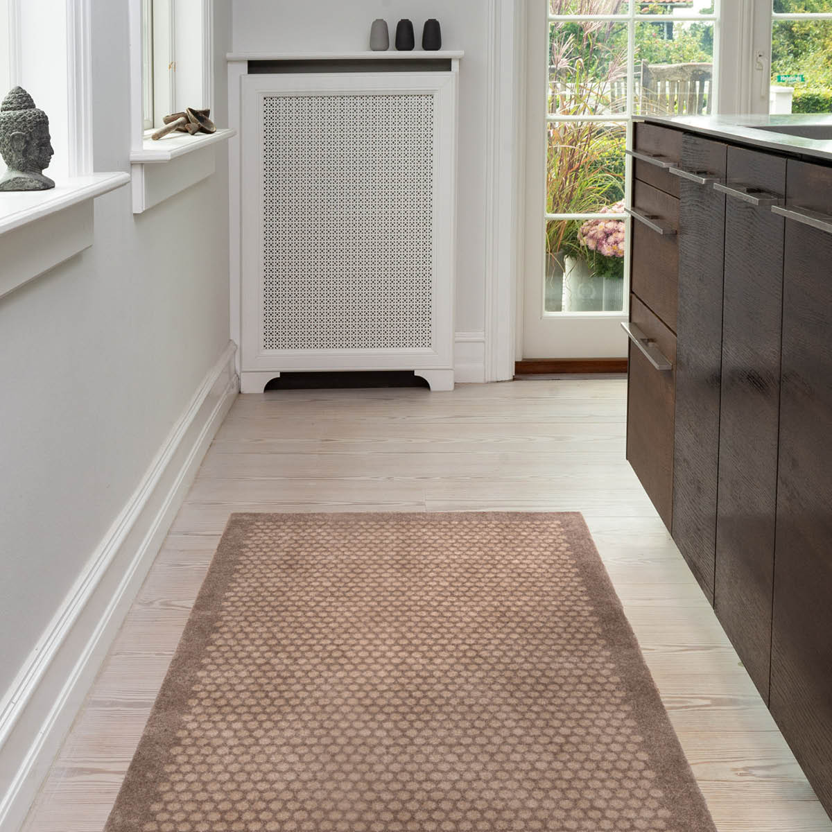 Tica Copenhagen Dot golvmatta 130x90 cm sand/beige