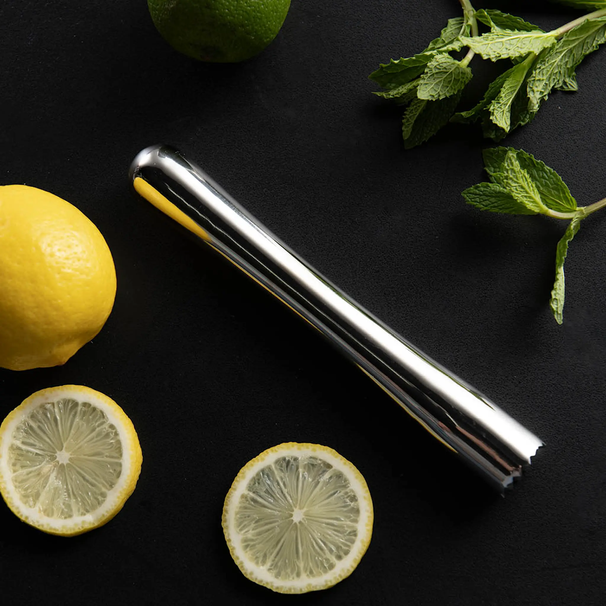 Modern House Sontell muddlare 18 cm polerat stål