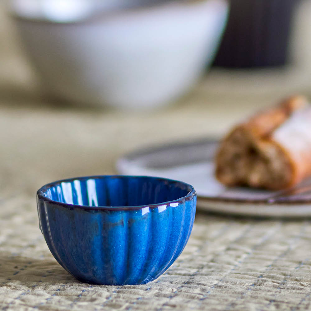 Bloomingville Latina Kulho 9 cm Tummansininen