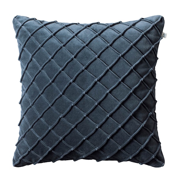 Deva kuddfodral sammet 50x50 cm Sea Blue