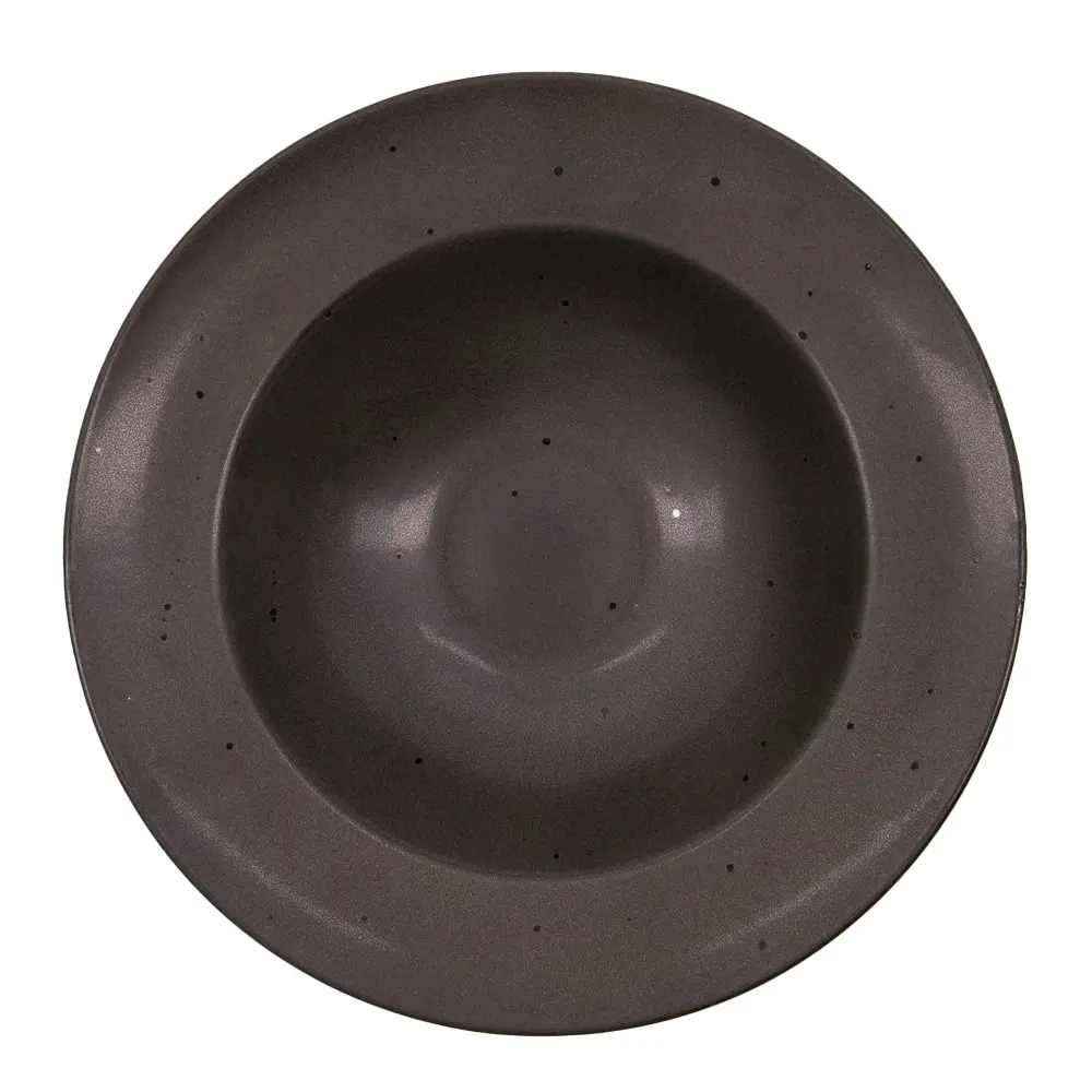 Rustic Kulho 26 cm Tummanharmaa