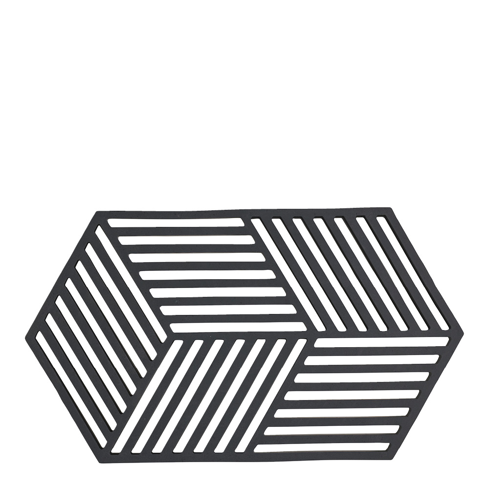 Zone Denmark - Hexagon Pannunalunen 24 cm Black