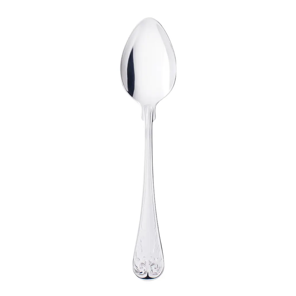 Gammal Fransk Kahvilusikka 12,4 cm EPNS